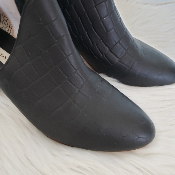 Matt Bernson Jagguar Black Leather Ankle Bootie - Size 9M - Picture 4 of 14